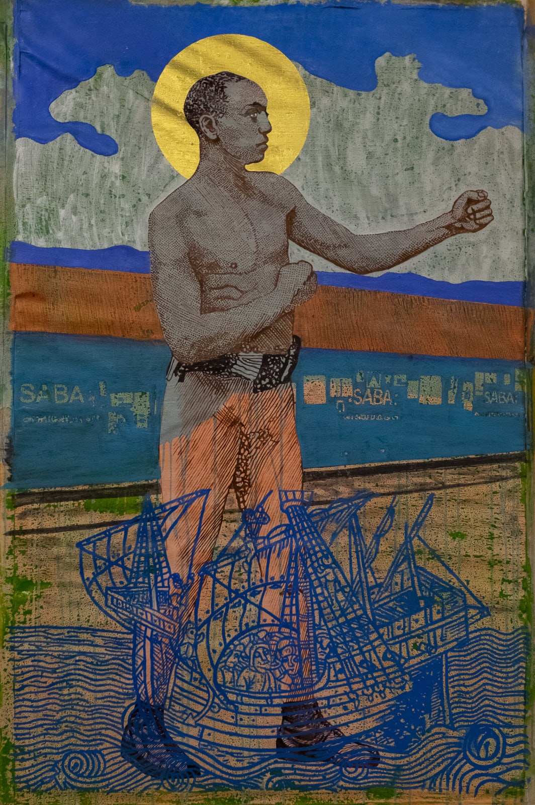 Godfried Donkor, St George, 2019