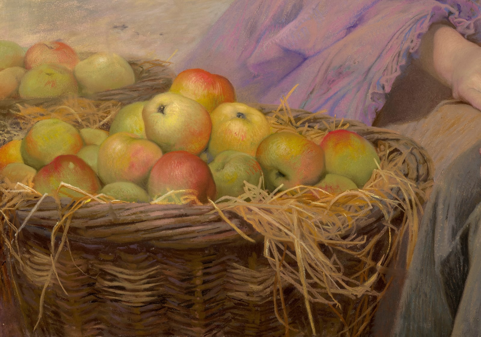 Firmin Baes, THE APPLE HARVEST, 1914