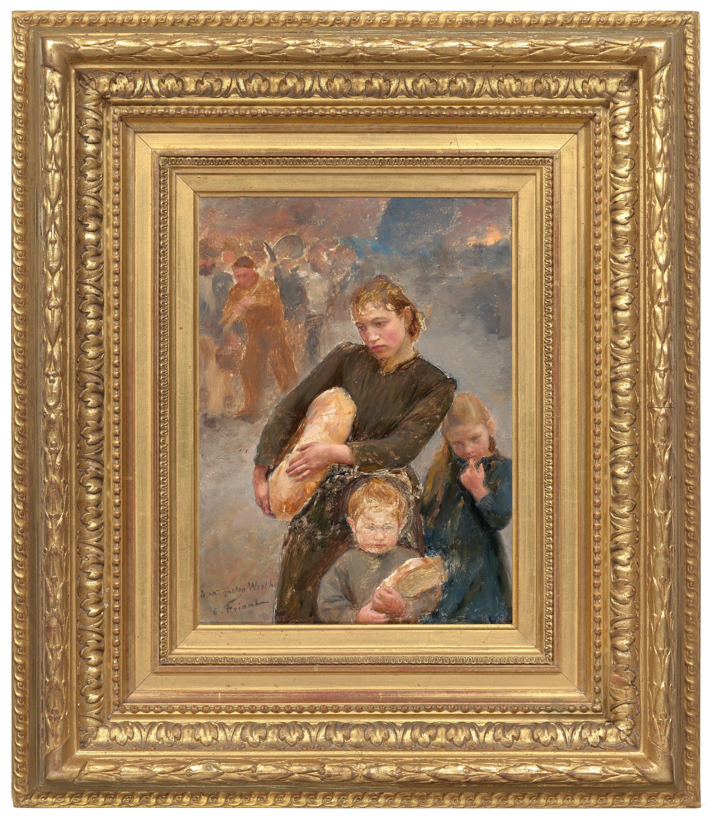 Émile Friant, STUDY FOR THE BREAD (ÉTUDE POUR LE PAIN)