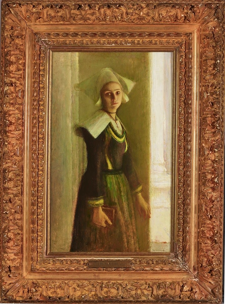 Pascal Adolphe Jean Dagnan-Bouveret, BRITTANY GIRL (JEUNE BRETONNE), circa 1886