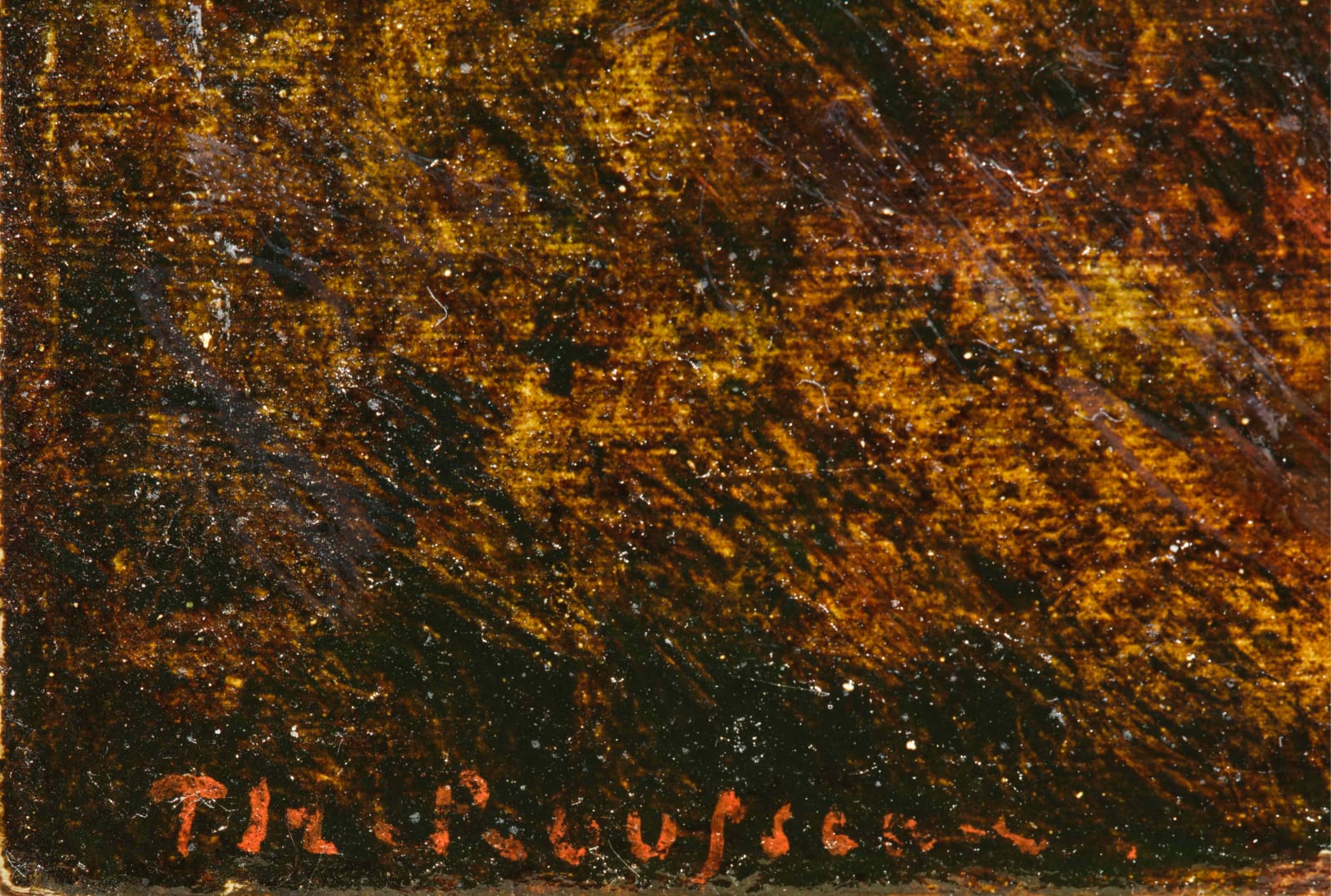 Théodore Rousseau, BLASTED OAK (LE CHÊNE FOUDROYÉ EN FORÊT DE FONTAINEBLEAU)