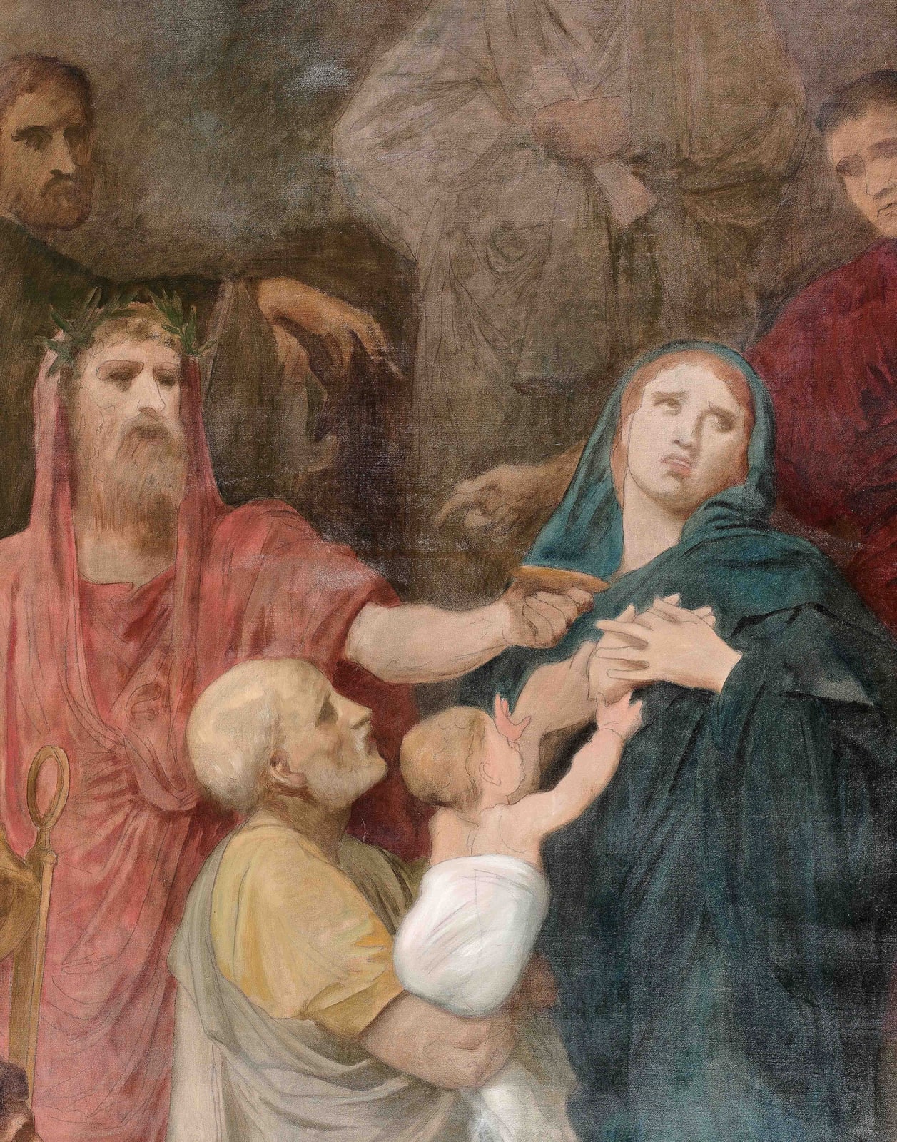 William-Adolphe Bouguereau, SAINT PERPETUA (SAINTE PERPÉTUE), ca. 1877