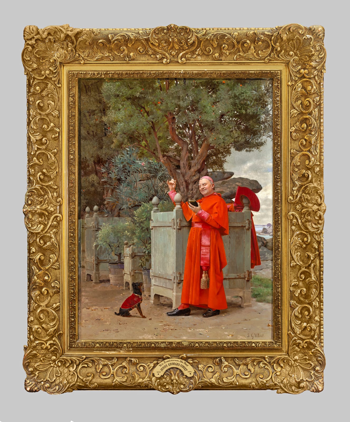 Jehan Georges Vibert, SON ÉMINENCE, LE POÈTE