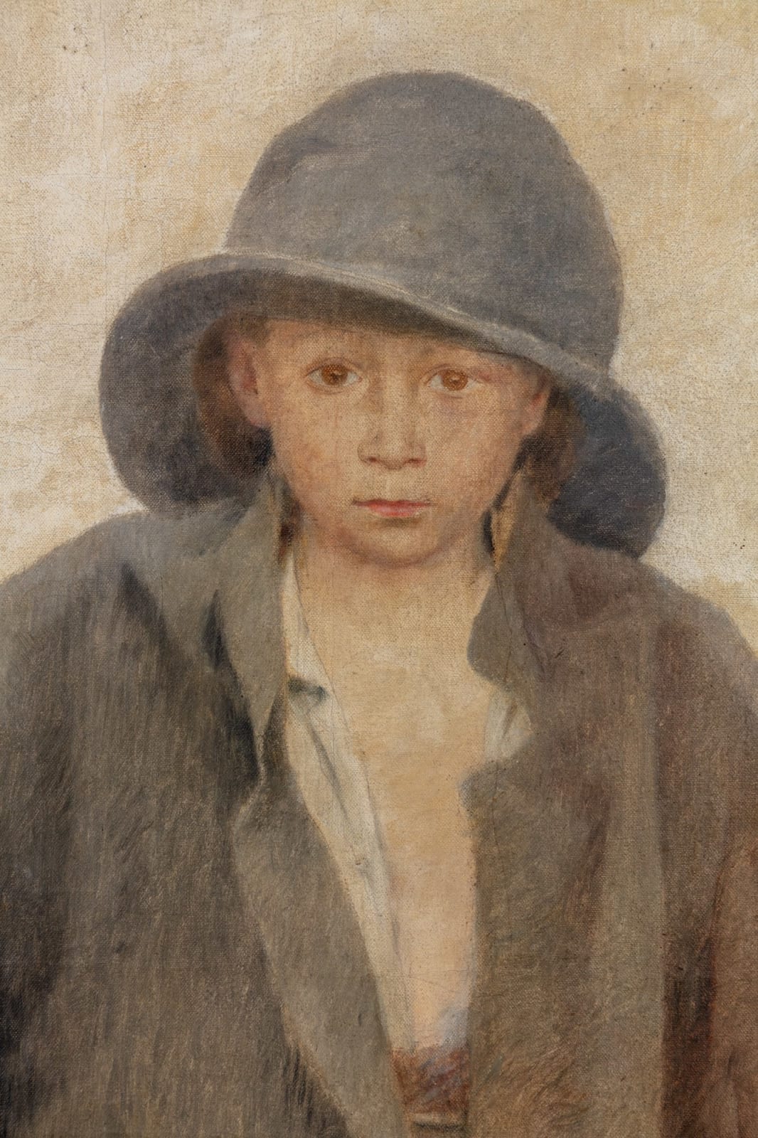 Fernand Pelez, YOUNG STREET URCHIN (LE GAMIN DES RUES), STUDY FOR LA VACHALCADE, circa 1896