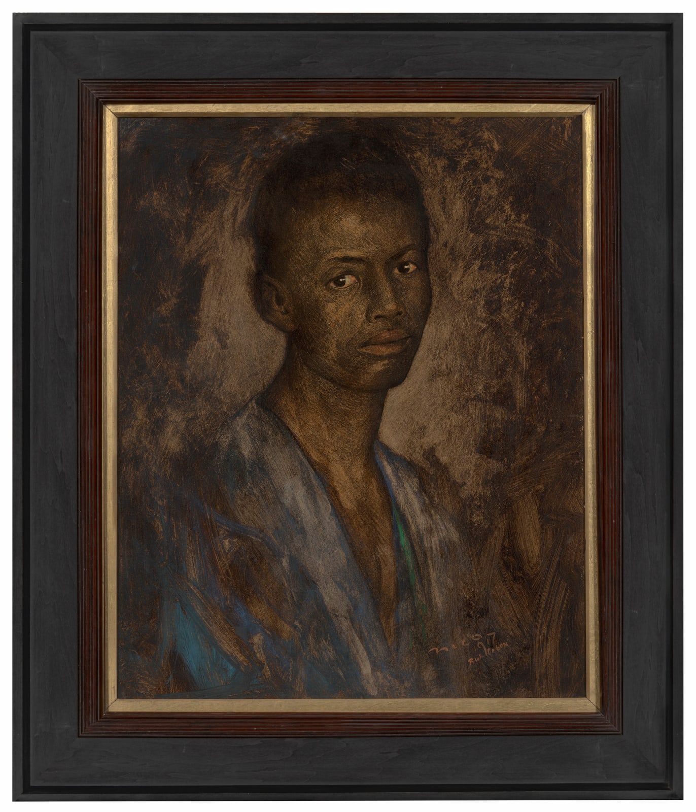 Nicolaas Wilhelm (“Nico”) Jungmann, PORTRAIT OF A BLACK MAN, 1917