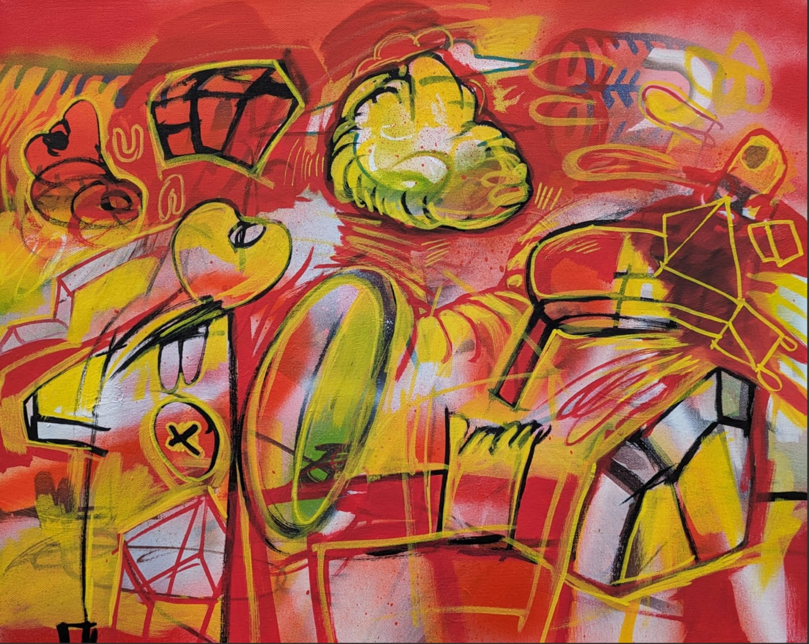 Rick Mallette, Red/Yellow Study #12