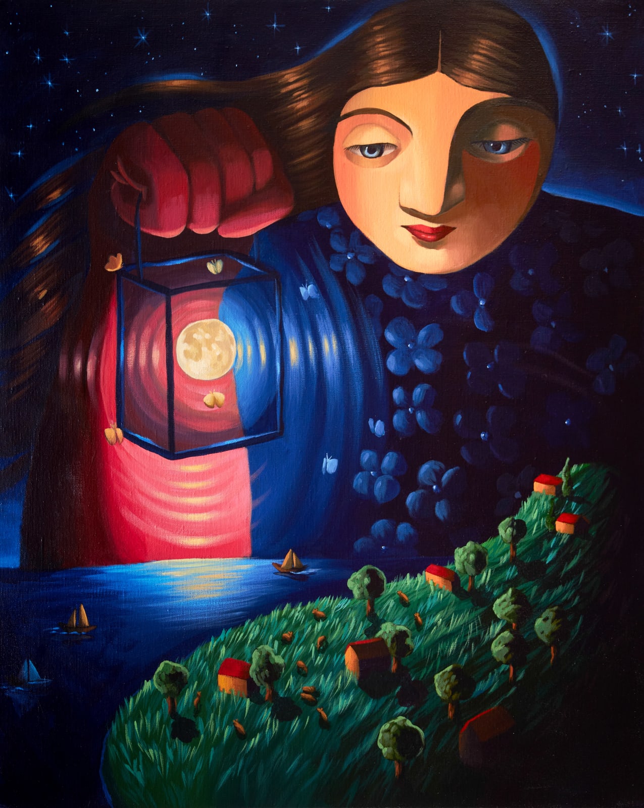 Annabel Faustin, La Veilleuse de Nuit (The Night Watcher), 2023