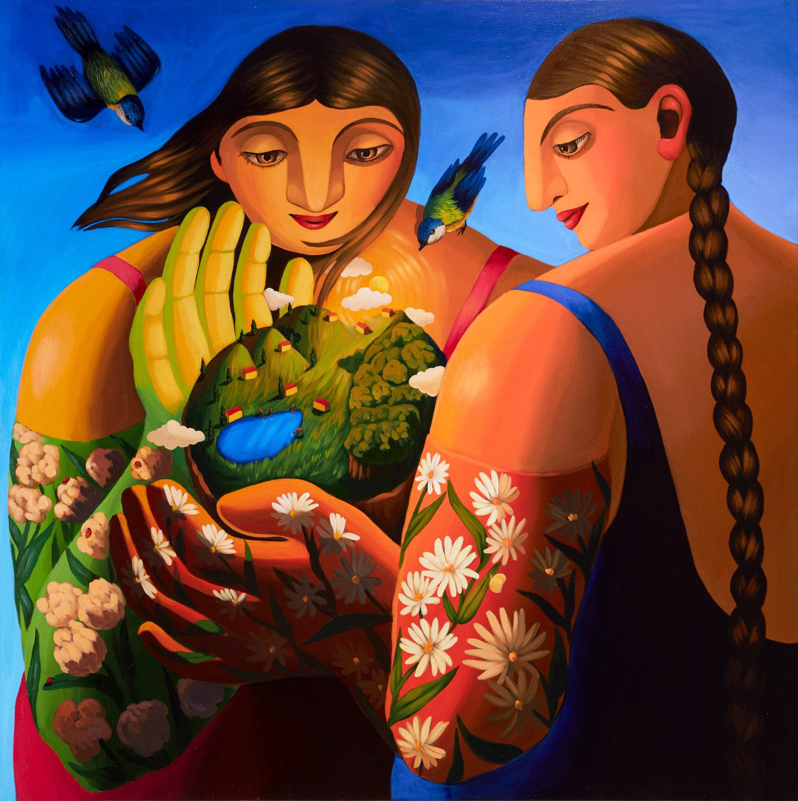 Annabel Faustin, L'arrivée de l'Été (It feels like Summer), 2023