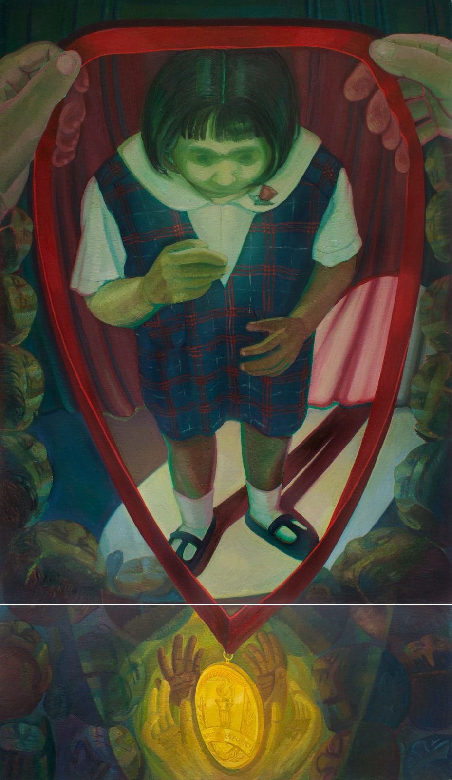 Mj Torrecampo, The Weight of Gold (Diptych), 2023