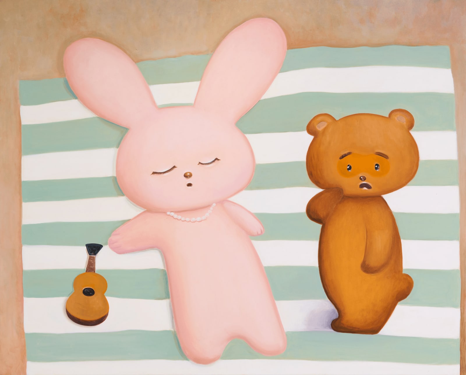 Jun Makita, Sleepy Rabbit, 2023