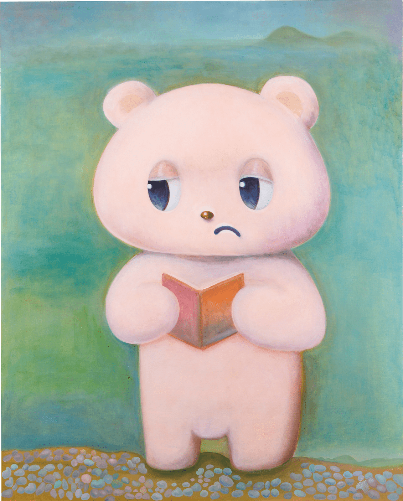 Jun Makita, Boy On The Beach, 2023