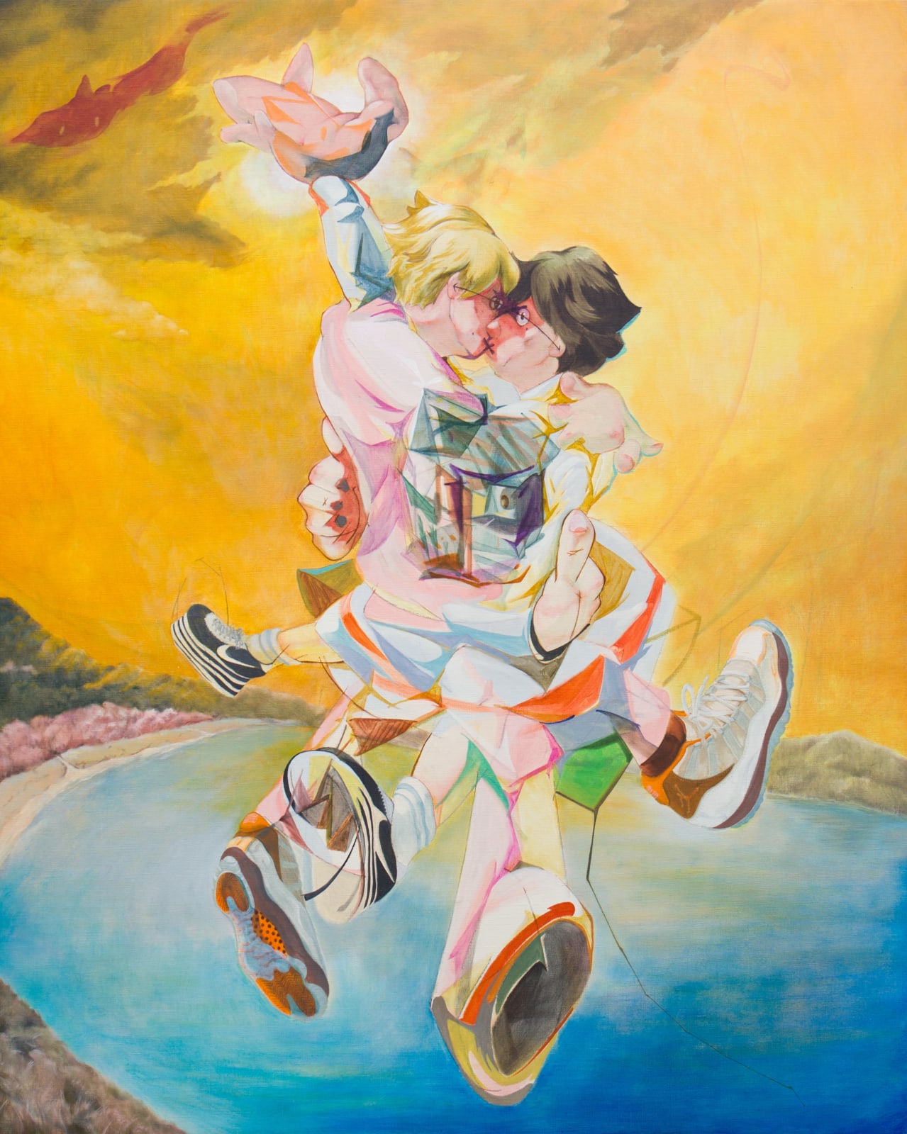 Yutaka Watanabe, The Kiss, II, 2023