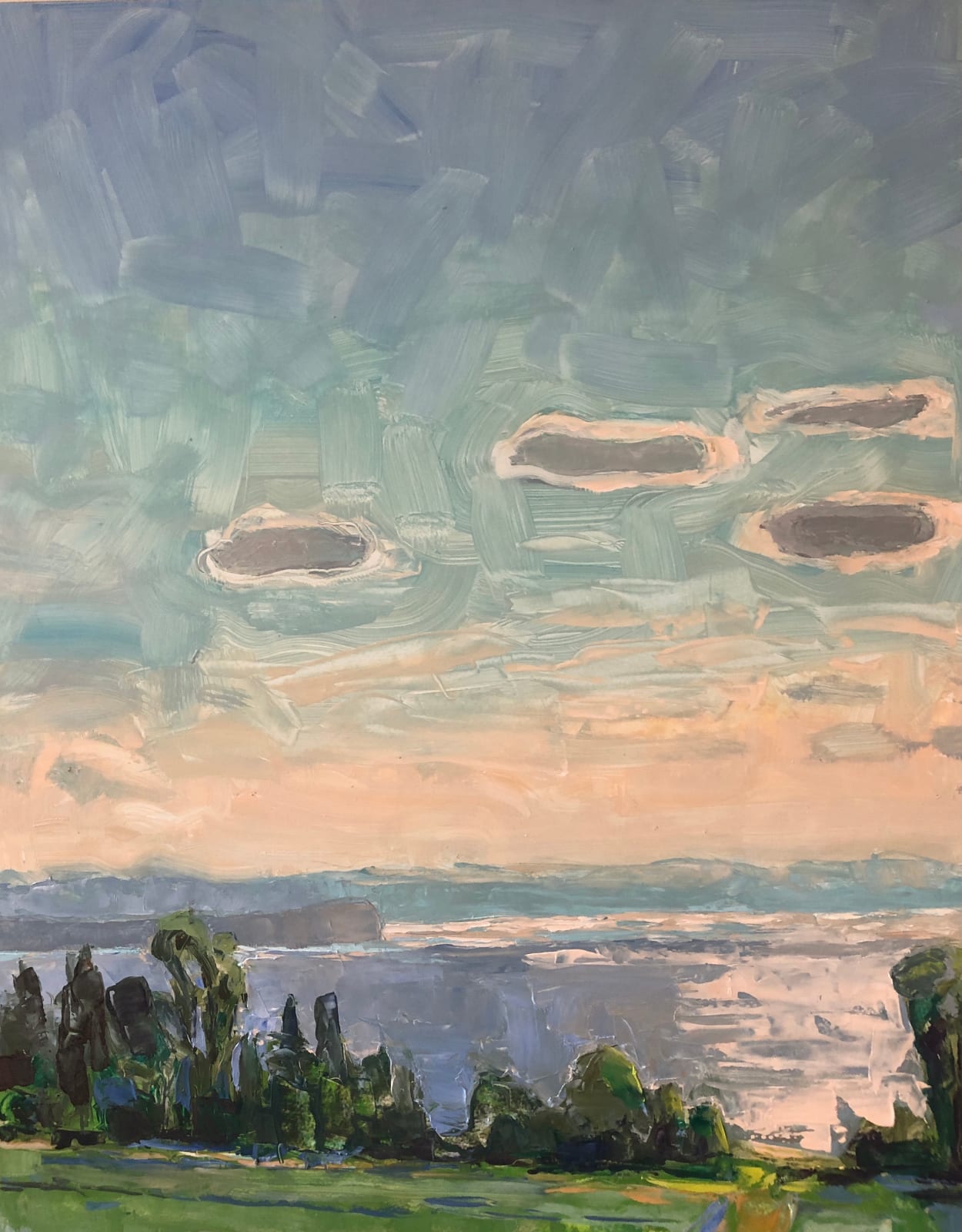 Louise Bourne, Afternoon Arrival, 2021