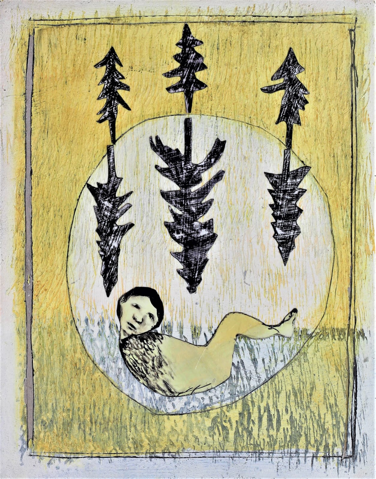 Christina Thwaites, Six Tree Forest, 2021