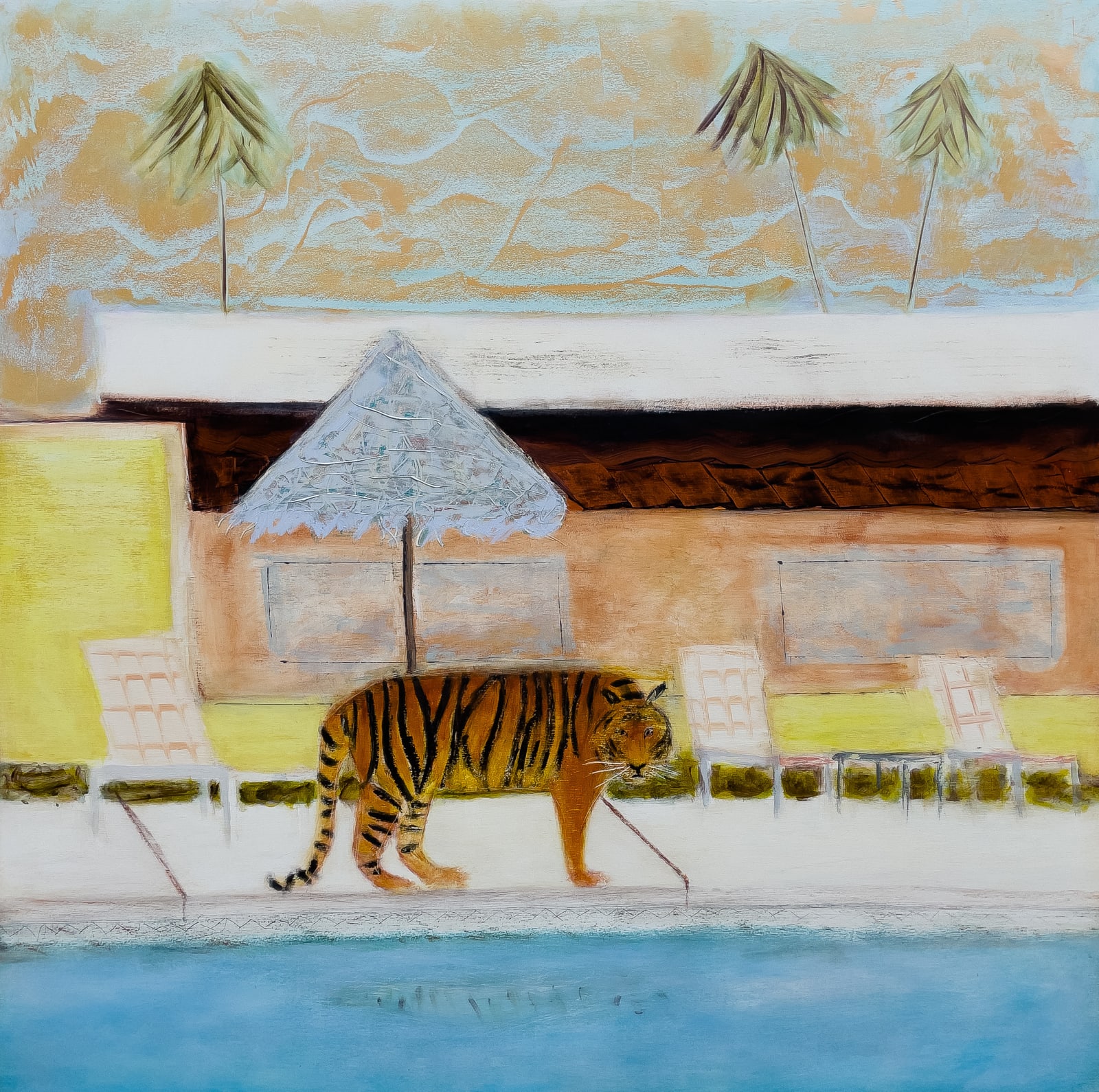 Megan Magill, Narcissus and the Tiger, 2023