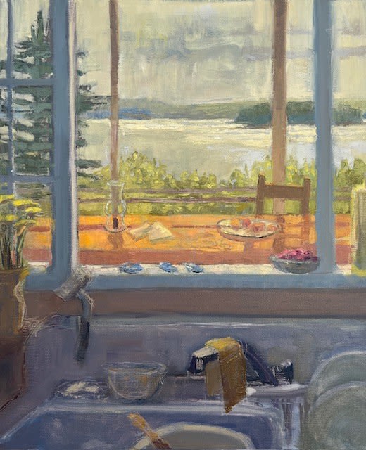 Louise Bourne, Sink, Table, Island, 2025