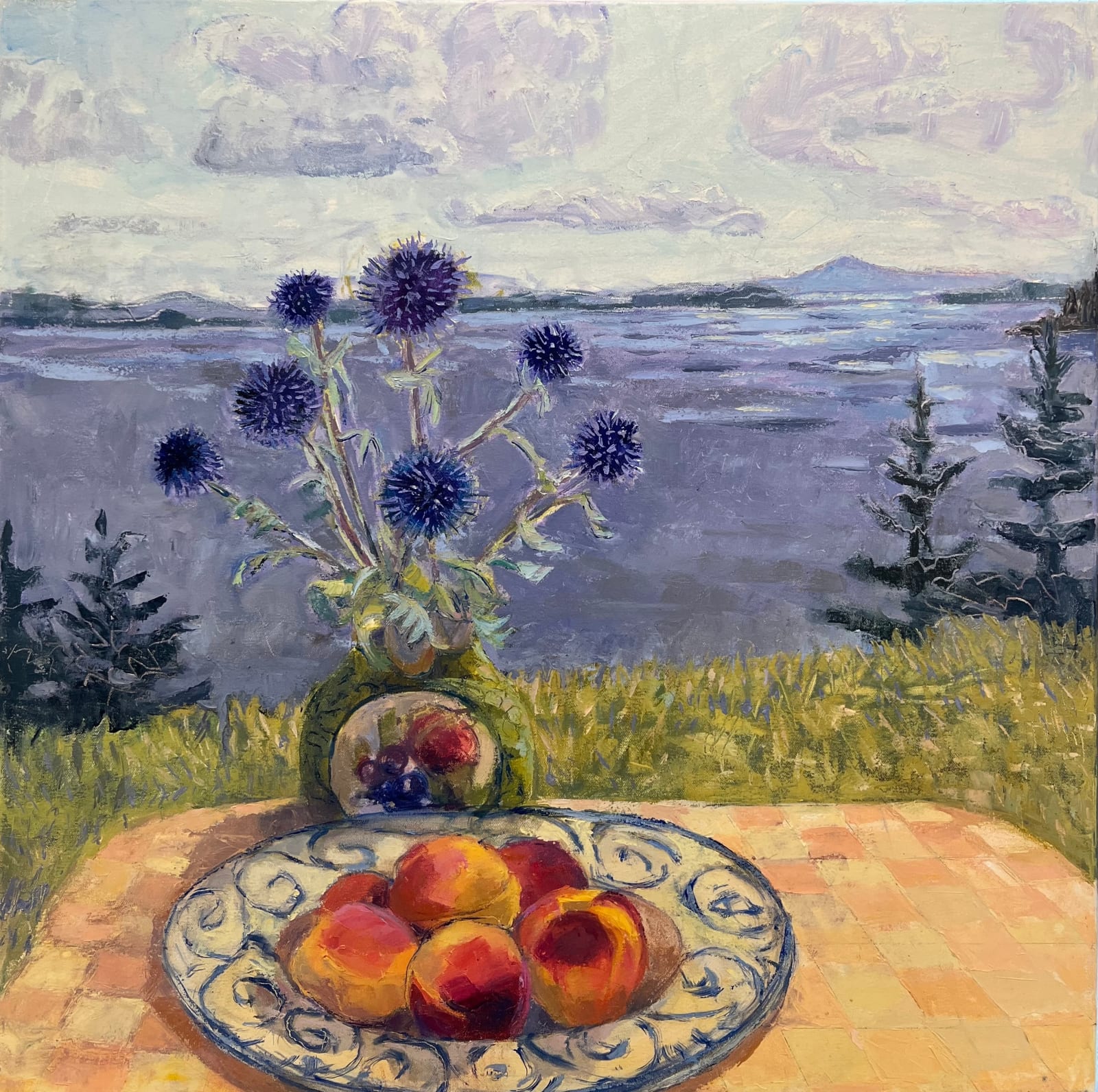 Louise Bourne, Warm to Cool, 2024