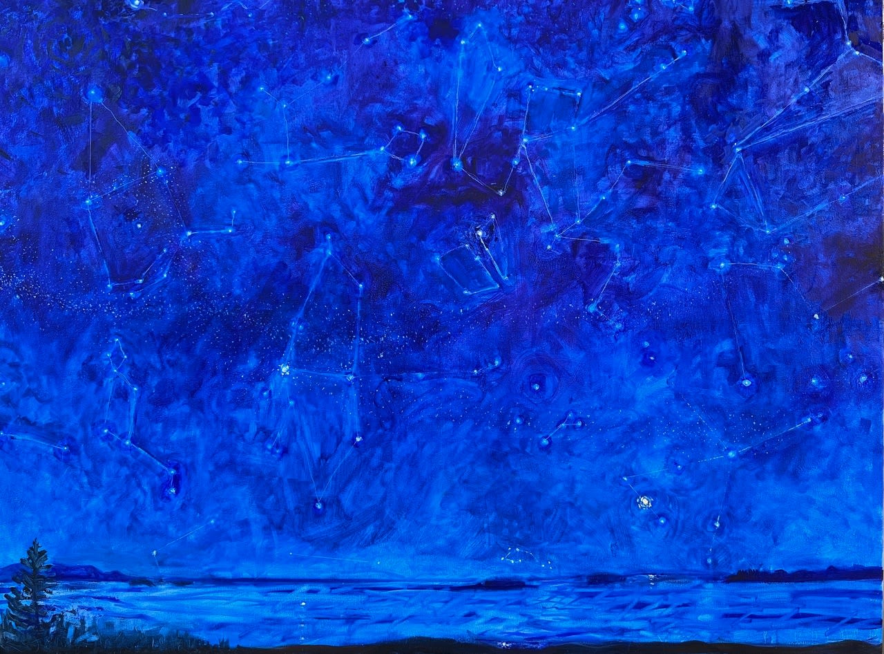 Louise Bourne, Summer Triangle, May, 2025