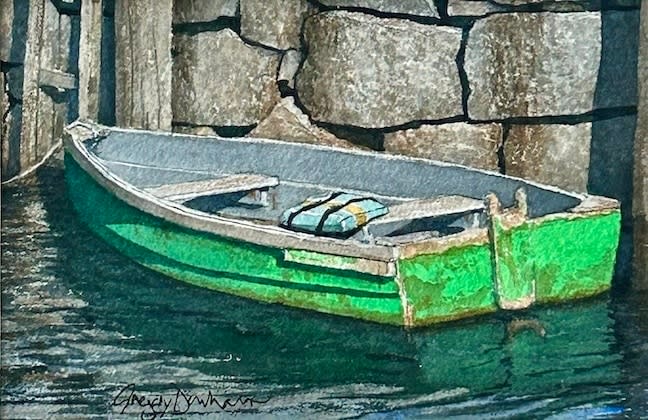 Gregory Dunham, Dockside Series III-23, 2025
