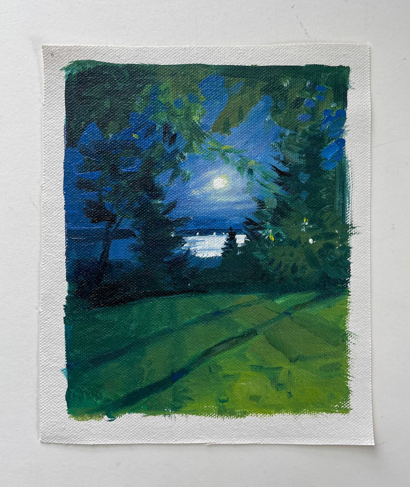 Mara Korkola, Shadow Lawn, 2024