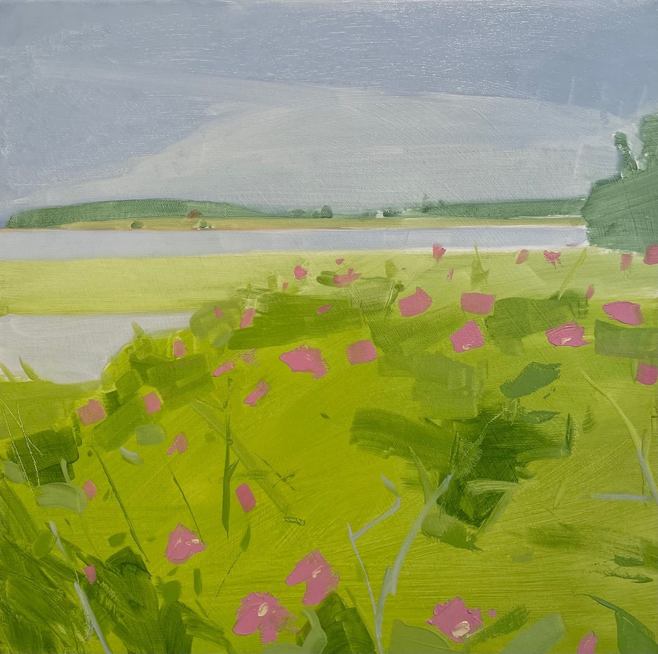 Sara MacCulloch, Roses at the Beach, 2023