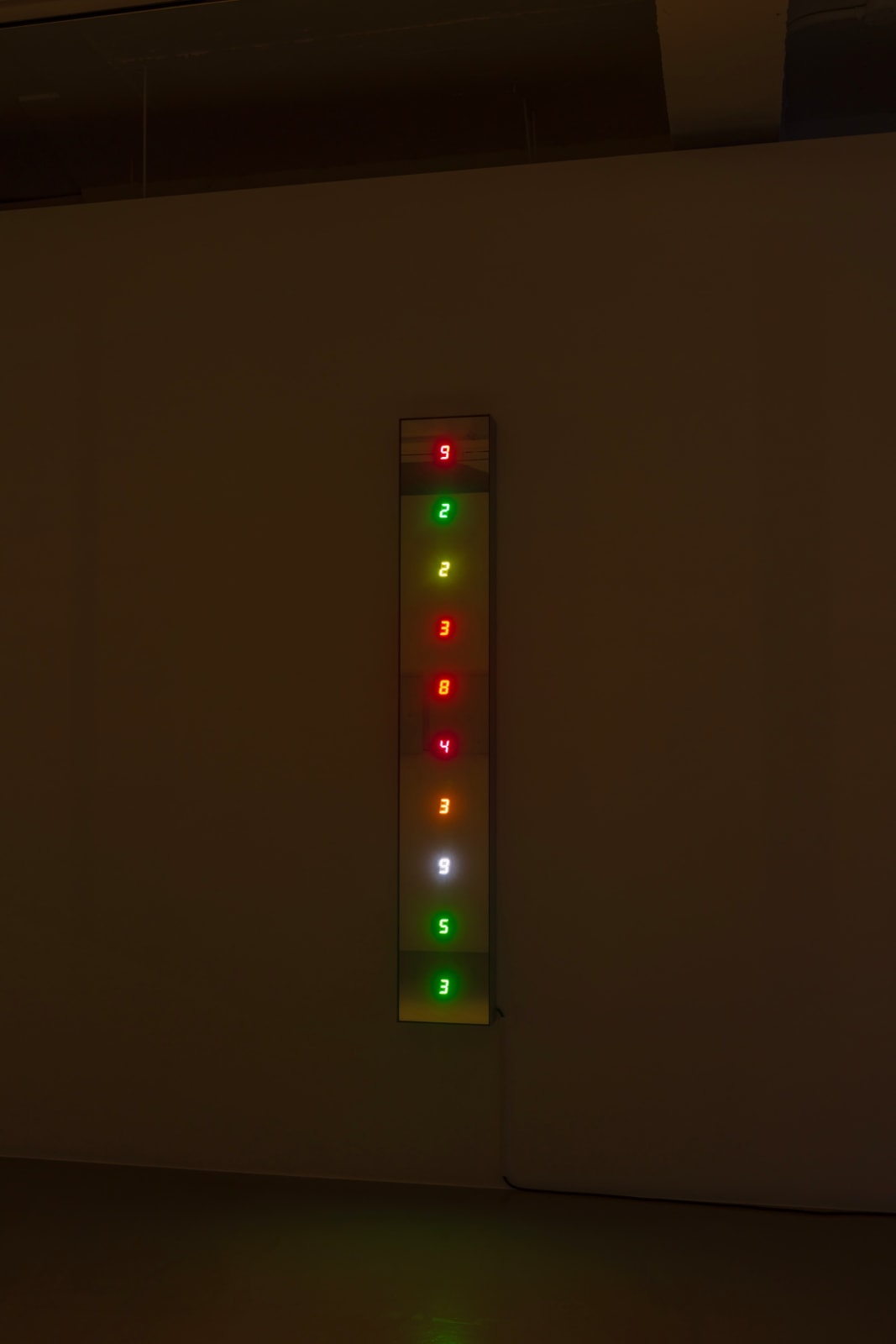 Tatsuo Miyajima, C.T.C.S. Vertical Line - 01, 2025