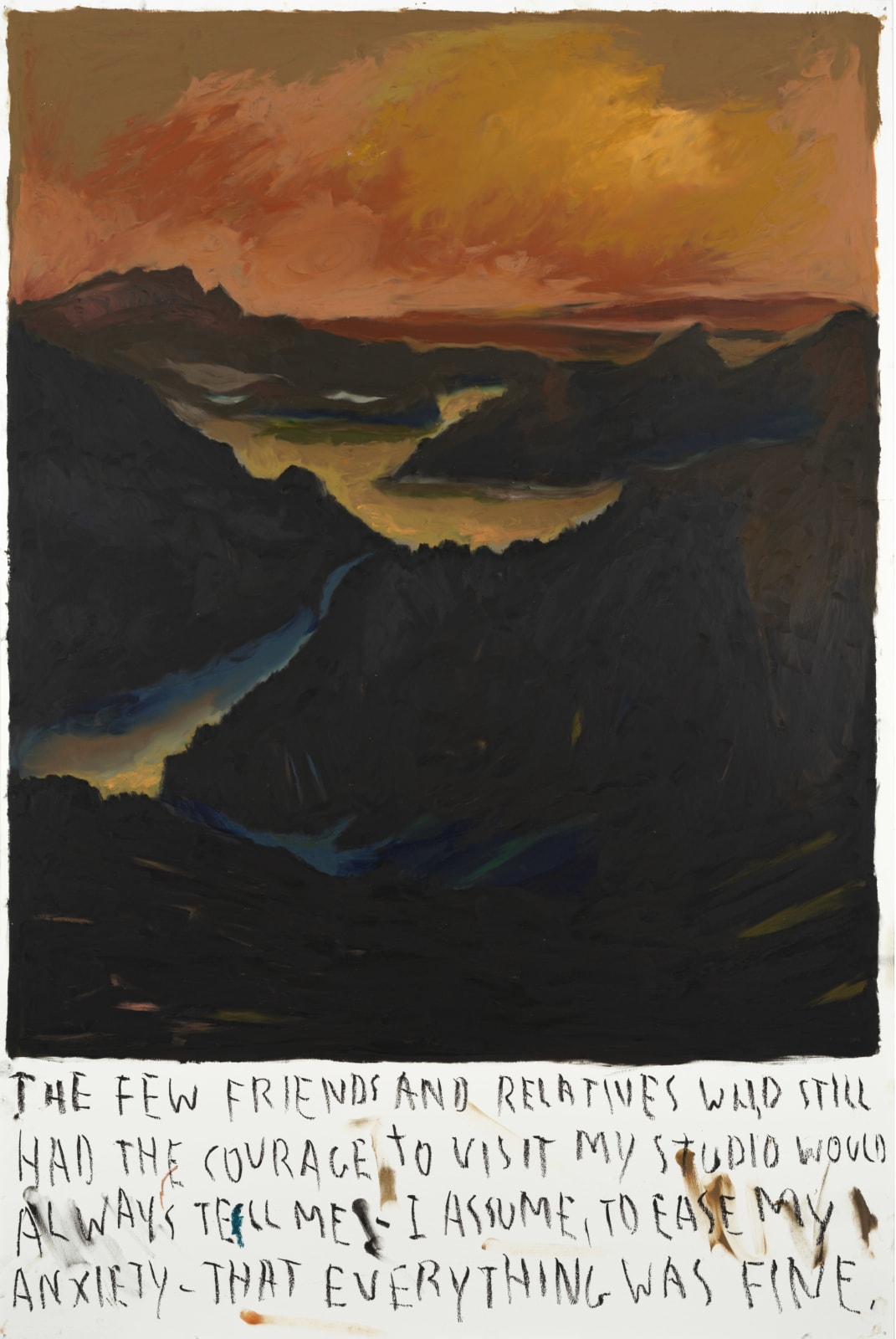 Rinus Van de Velde, The few friends and relatives…, 2022