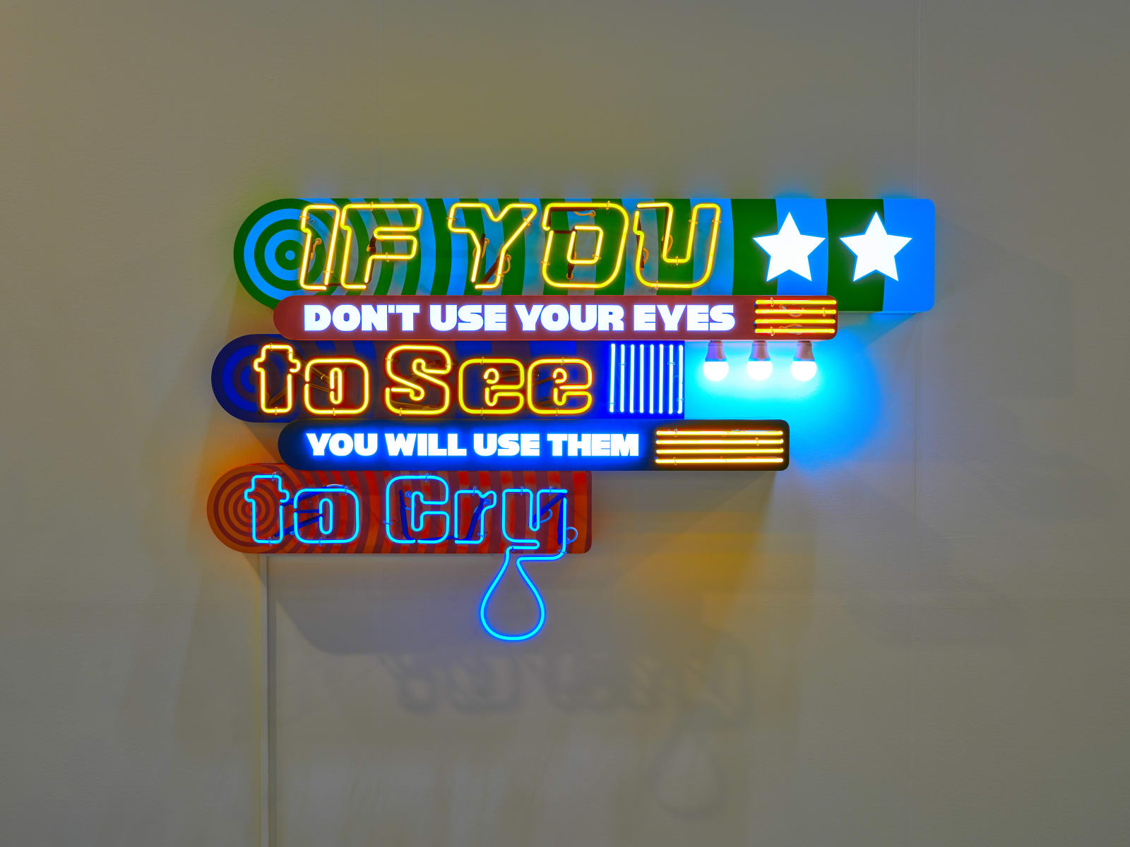 Tobias Rehberger, If you don’t use your eyes to see, you will use them to cry 2, 2021