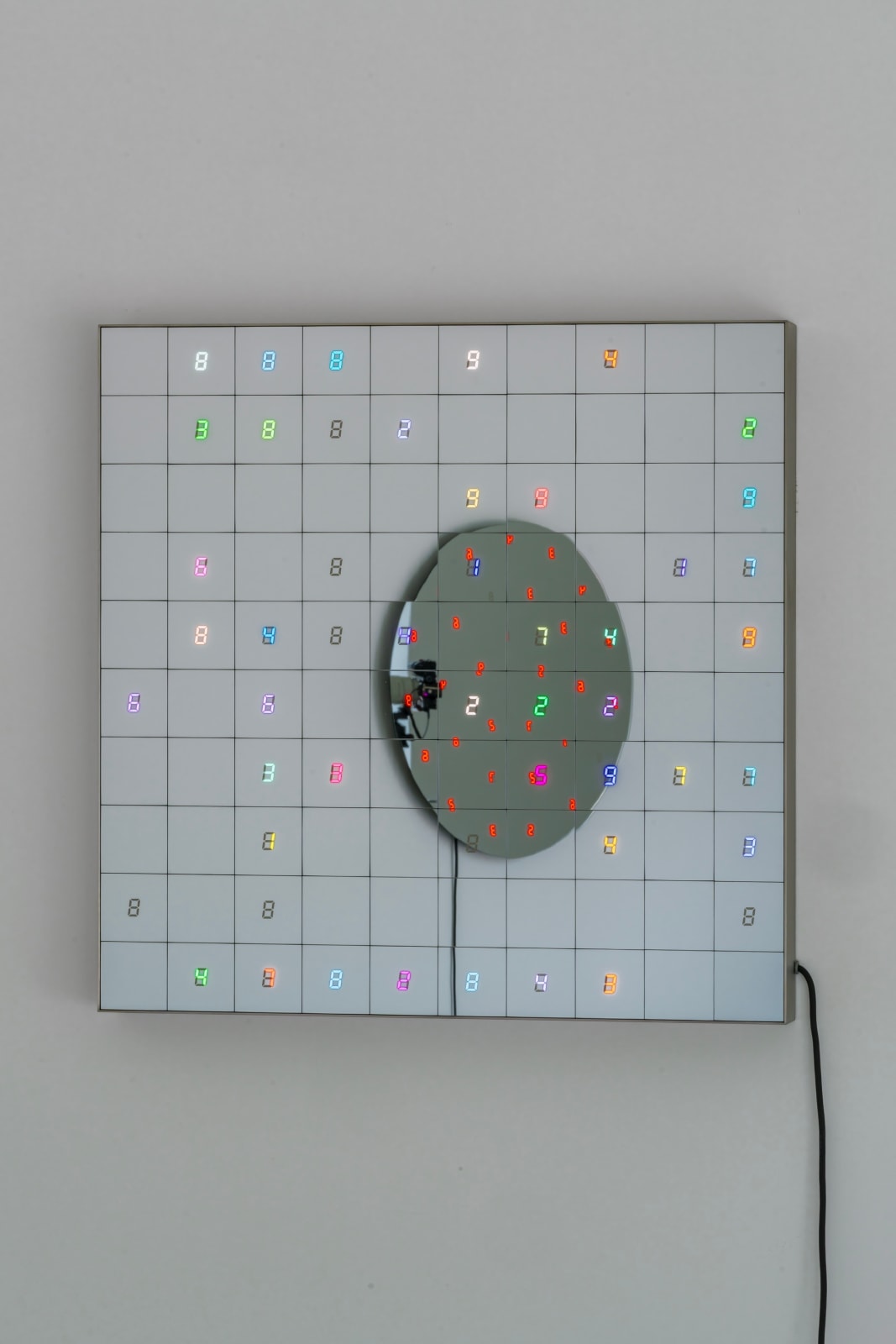 Tatsuo Miyajima, Changing Life with Changing Circumstance 01, 2023