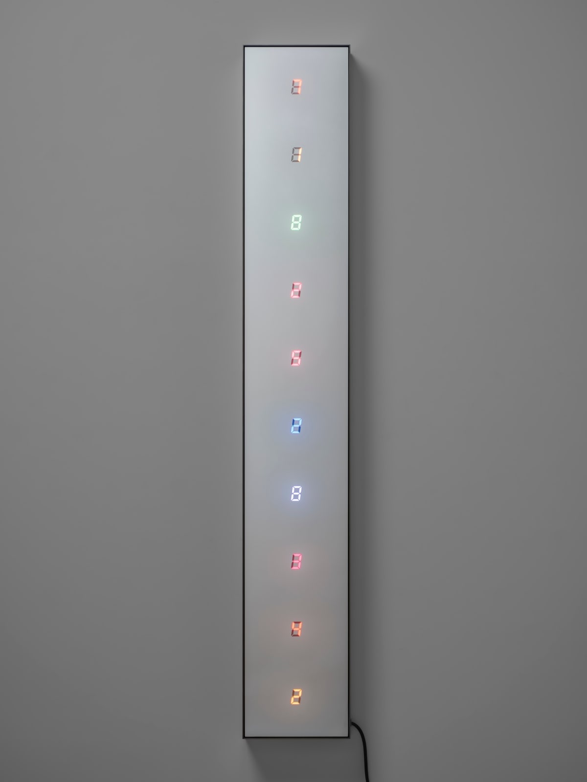 Tatsuo Miyajima, C.T.C.S. Vertical Line - 01, 2025