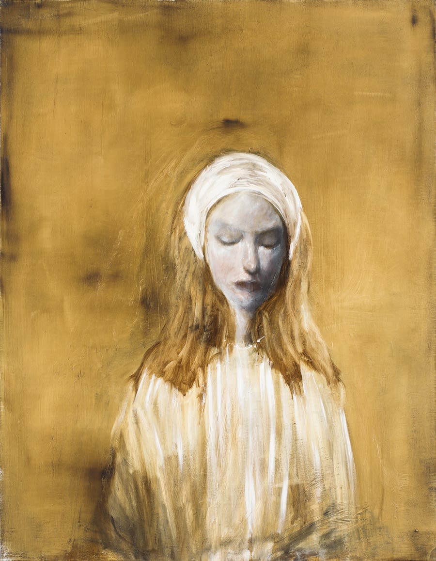 Axel Geis, Woman in White, 2014