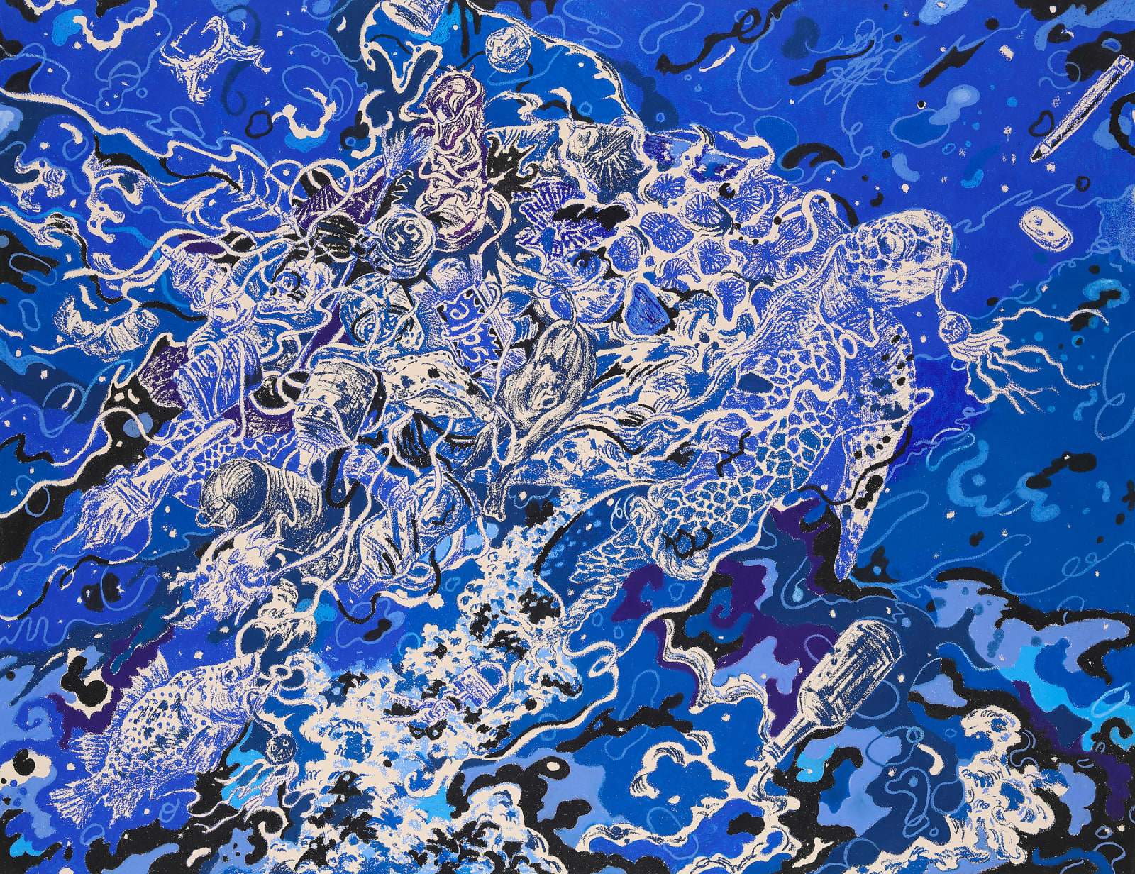 Bae Yoon Hwan, Ocean Blue, 2020