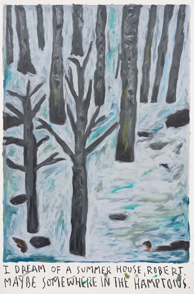 Rinus Van de Velde, I dream of a summer house, ..., 2025