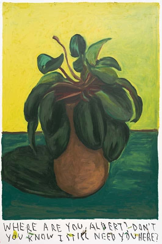 Rinus Van de Velde, Where are you Albert? ..., 2025