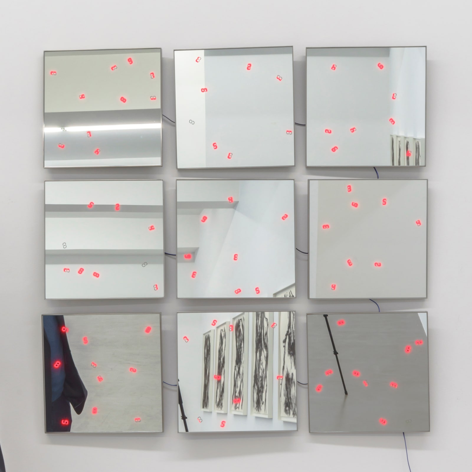 Tatsuo Miyajima, C.T.C.S. Flower Dance - no.4, 2017
