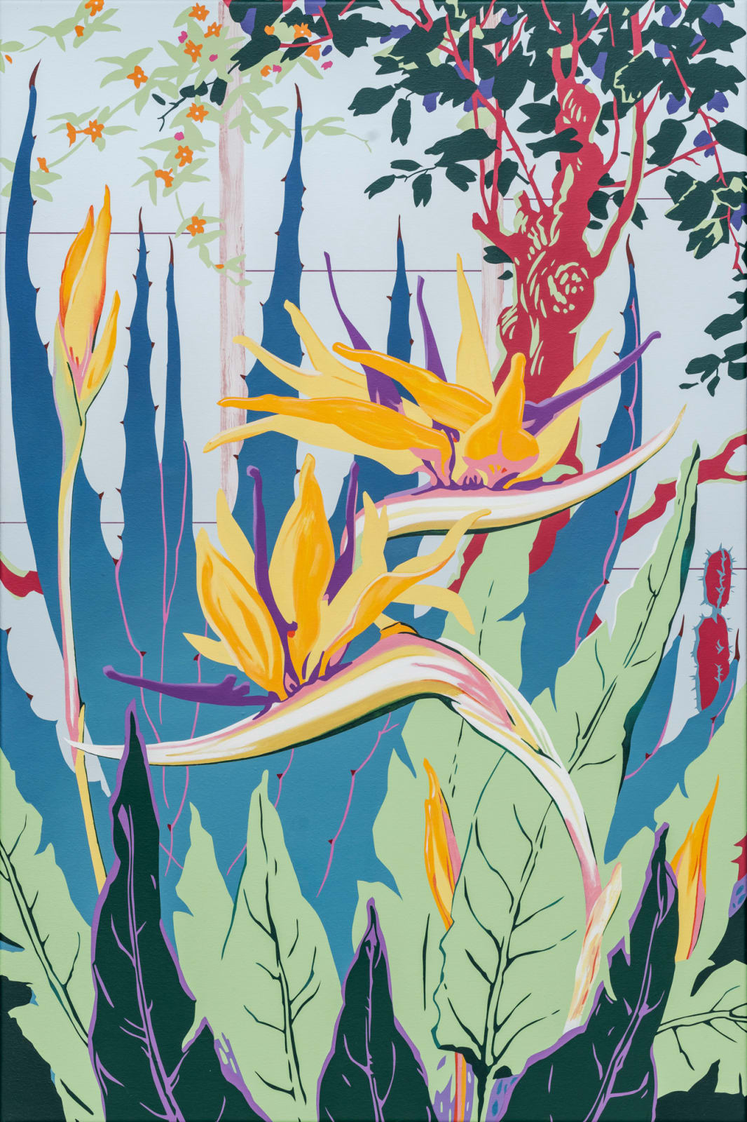 Alex Dordoy, Flowers Still for You, 2022