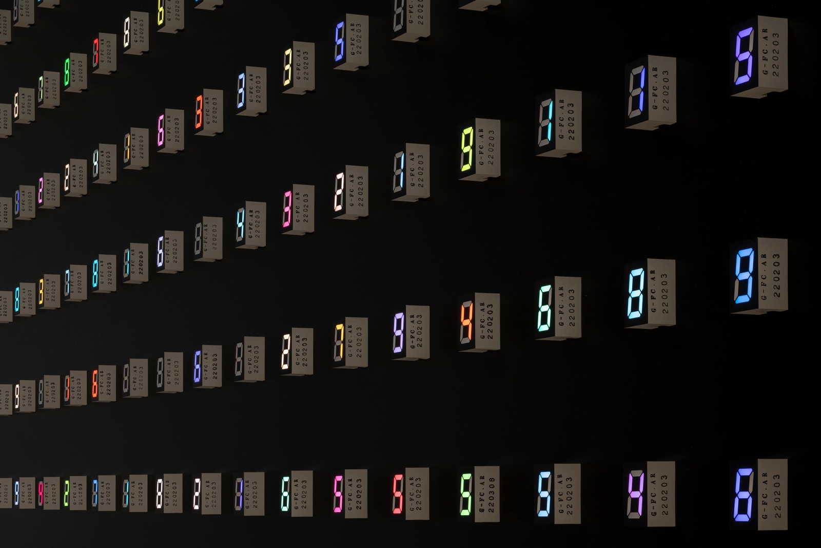Tatsuo Miyajima, Three Hundred Lives, 2022