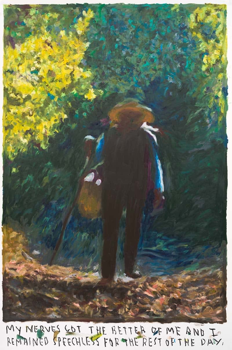 Rinus Van de Velde, My nerves got the better of me ..., 2025