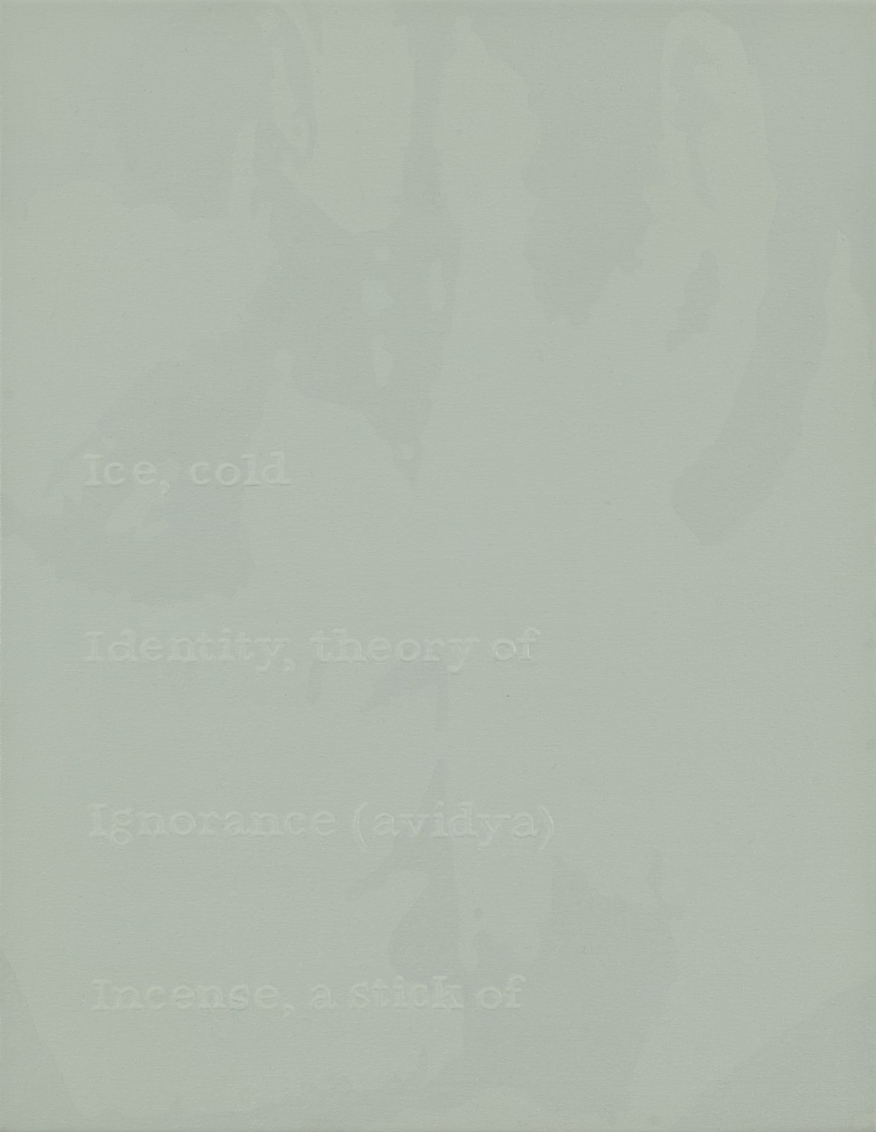 SImon Morley, Ice, Cold , 2014