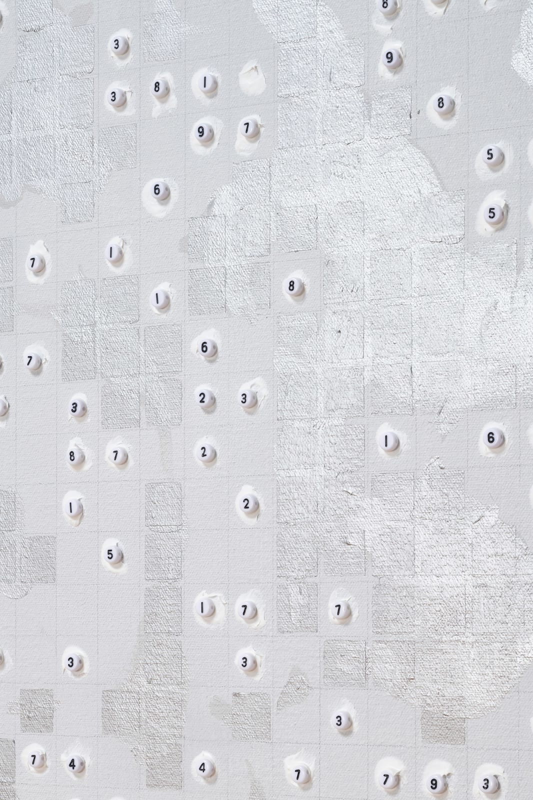 Tatsuo Miyajima, Numerical Beads Painting - 007, 2022