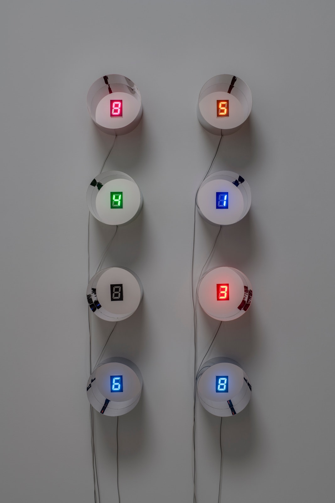 Tatsuo Miyajima, Hundred Changes in Life - no.3, 2024