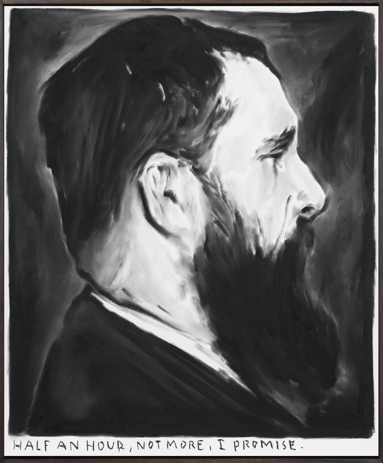 Rinus Van de Velde, Half an hour..., 2019