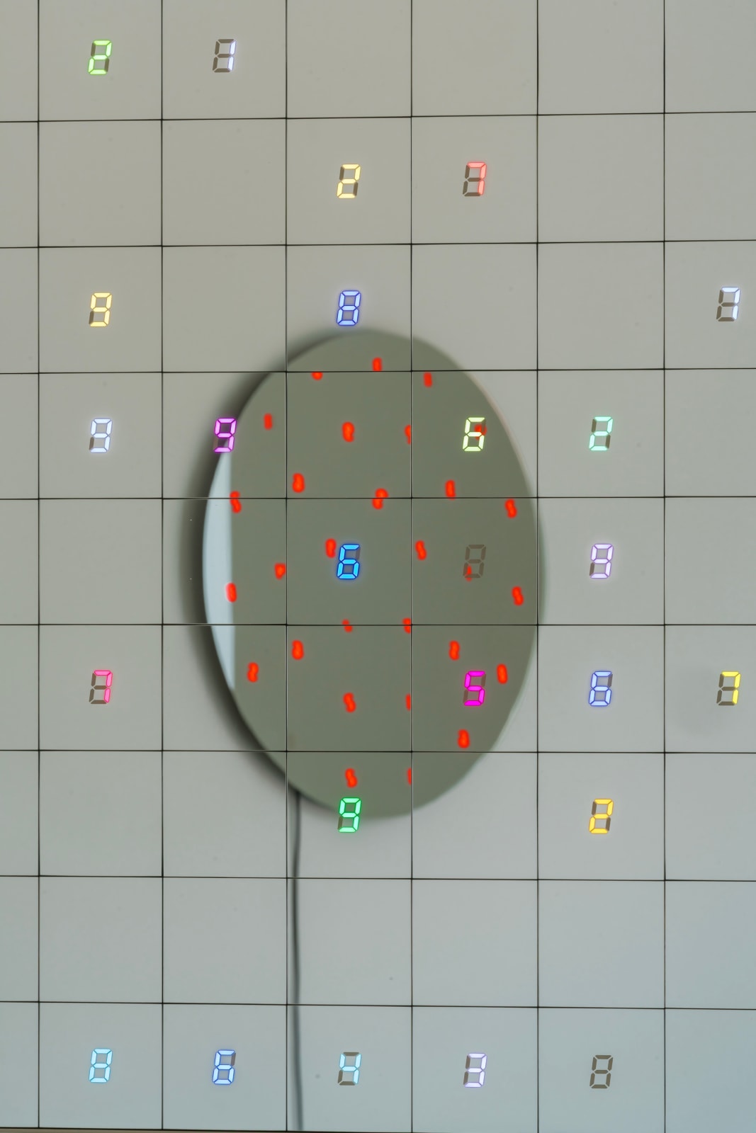 Tatsuo Miyajima, Changing Life with Changing Circumstance 01, 2023