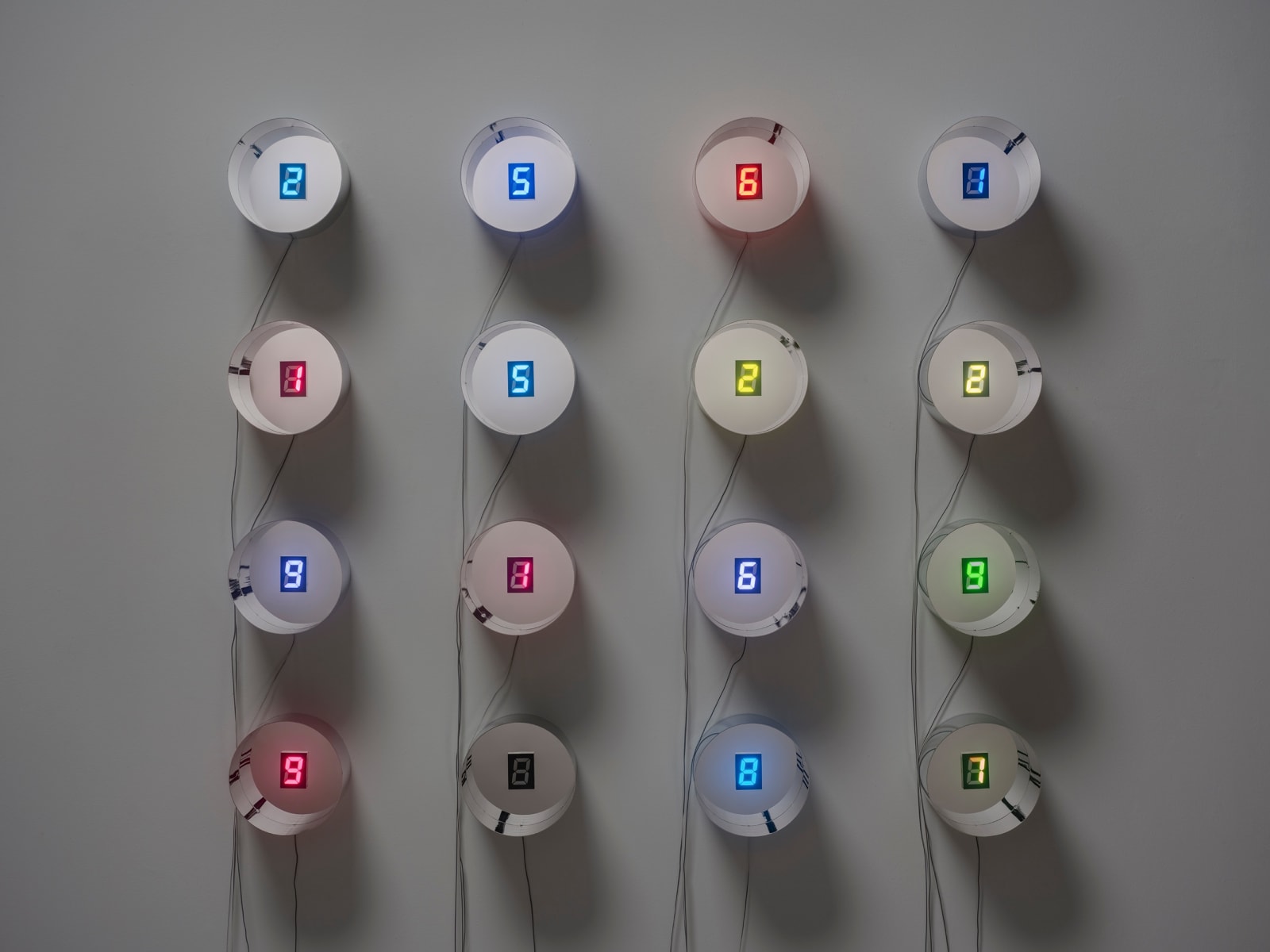 Tatsuo Miyajima, Hundred Changes in Life - no.4, 2024