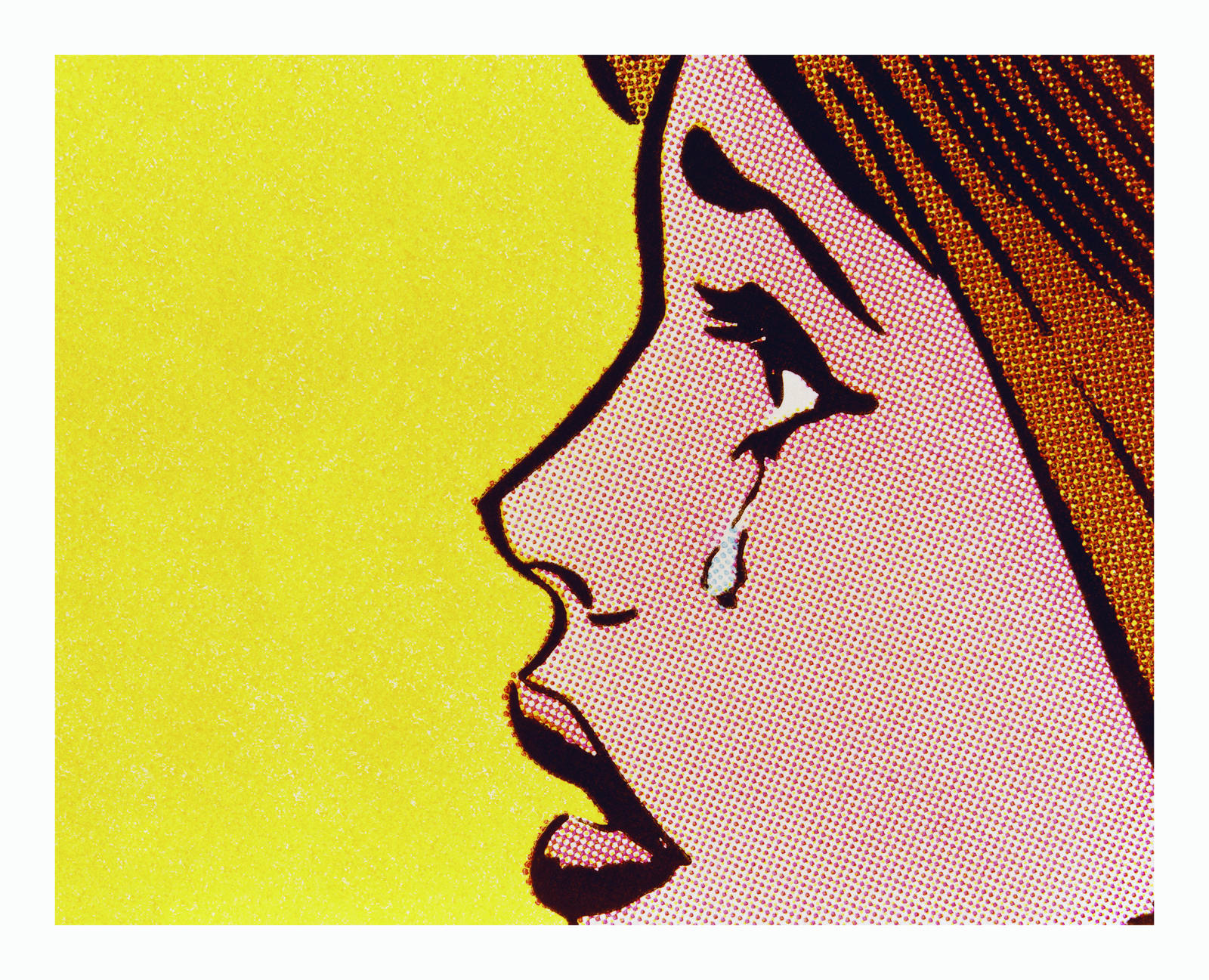 Anne Collier Woman Crying Comic 34 2021 Gallery Baton