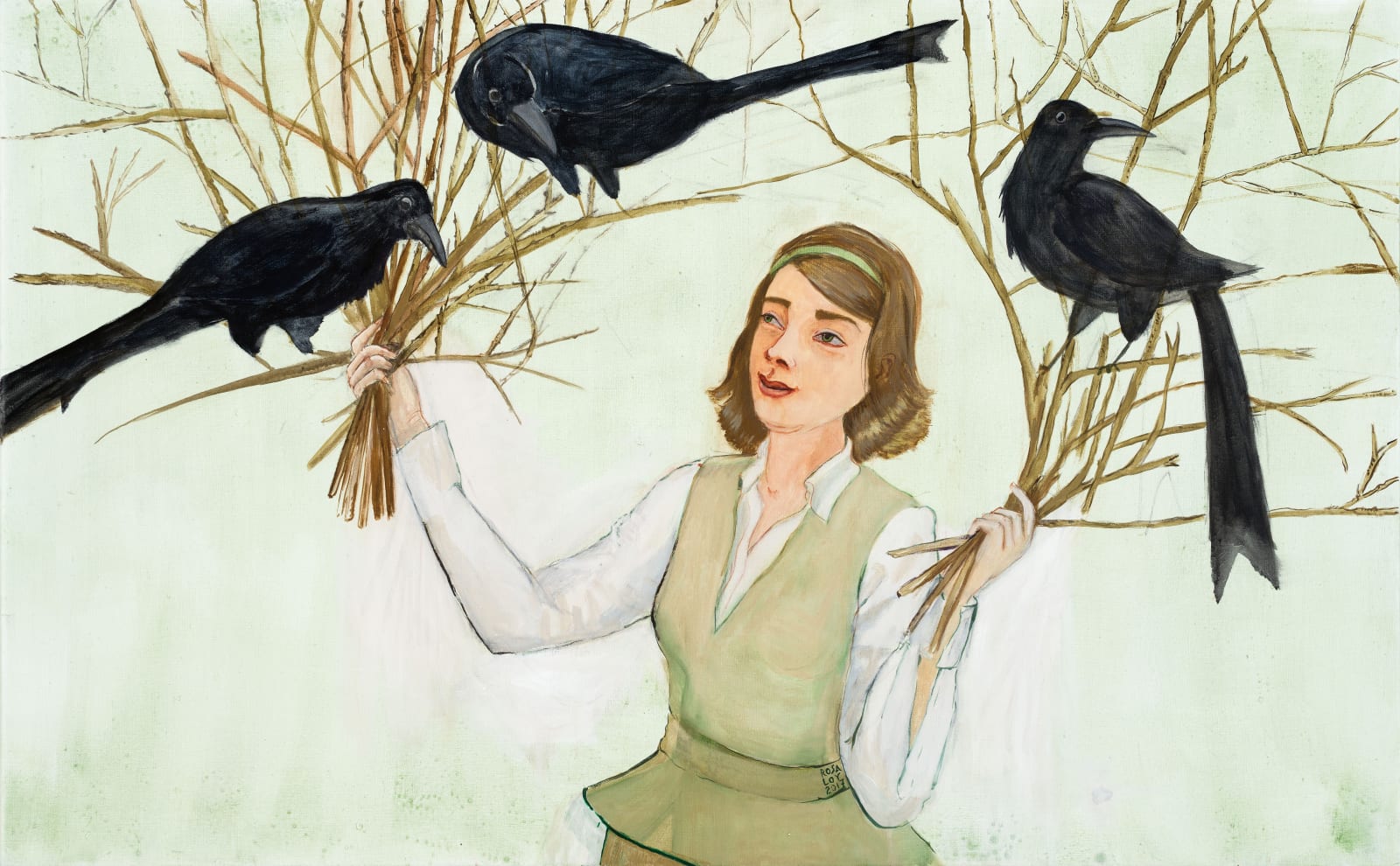 Rosa Loy, Hoffnung, 2017
