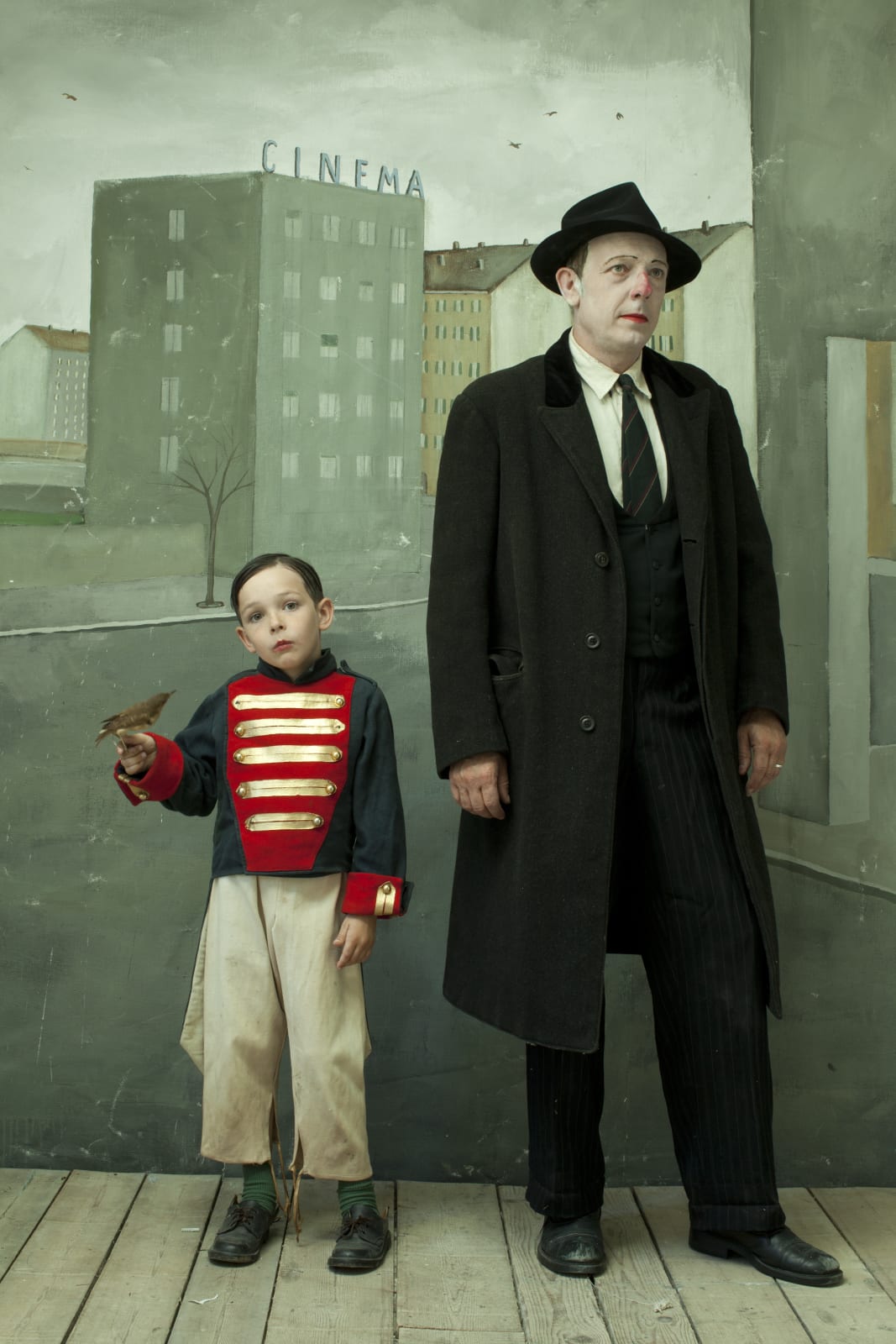 Paolo Ventura, Homage a Saul Steinberg , 2014