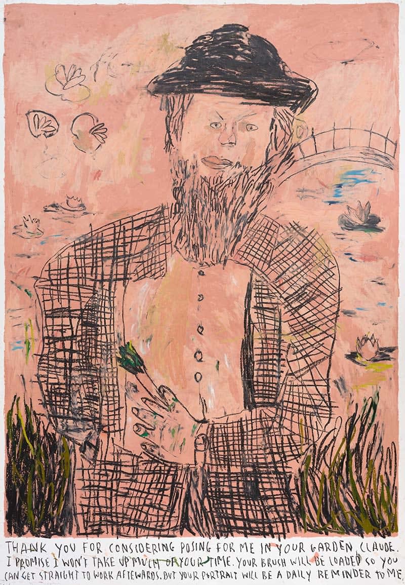 Rinus Van de Velde, Thank you for considering posing for me..., 2025