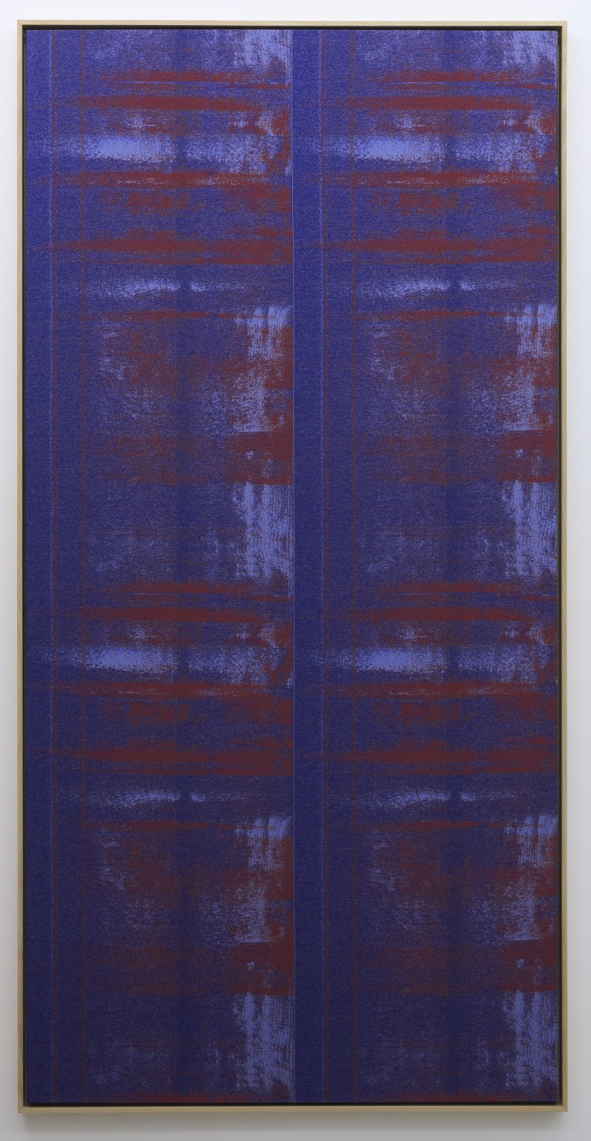 Mika Tajima, Negative Entropy (Joy Alaoui, Blue, hex), 2015