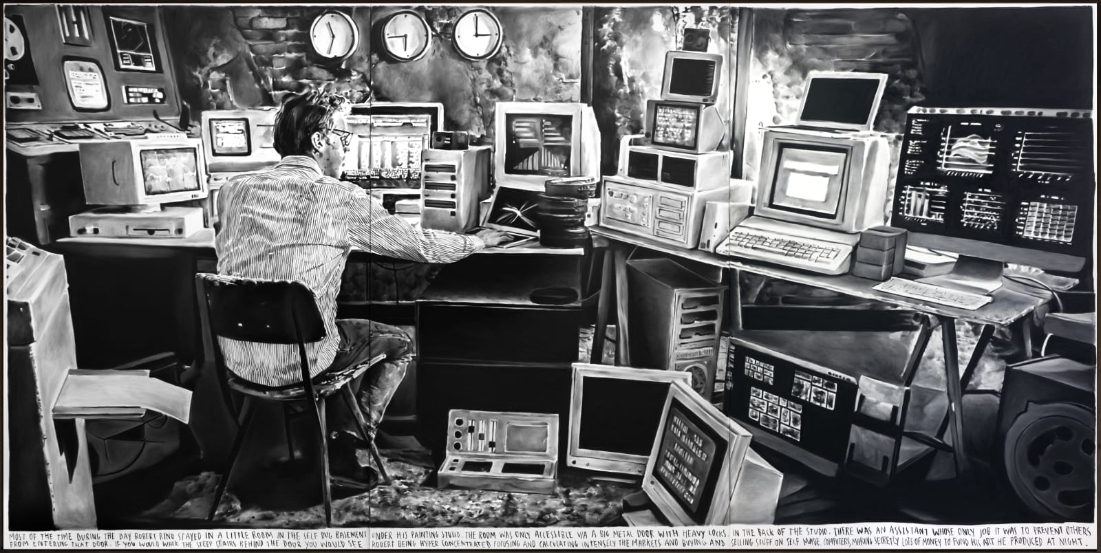 Rinus Van de Velde, Most of the time during the day..., 2018
